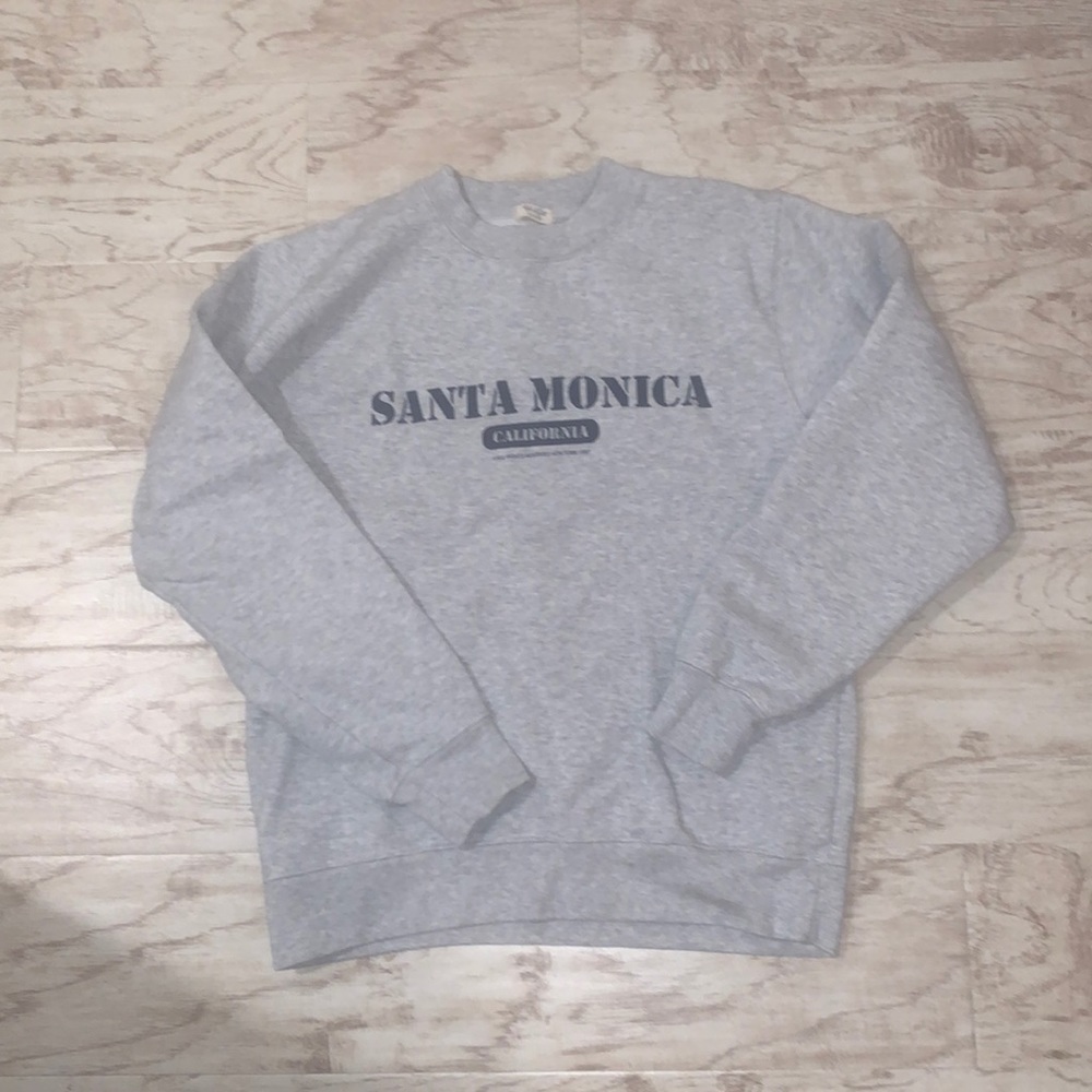 gray brandy crewneck